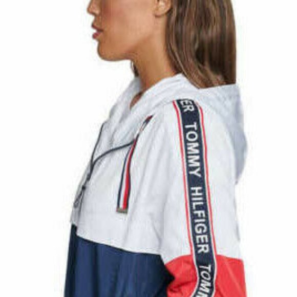 Tommy Hilfiger Ladies Windbreaker Rain Jacket - Picture 3 of 8